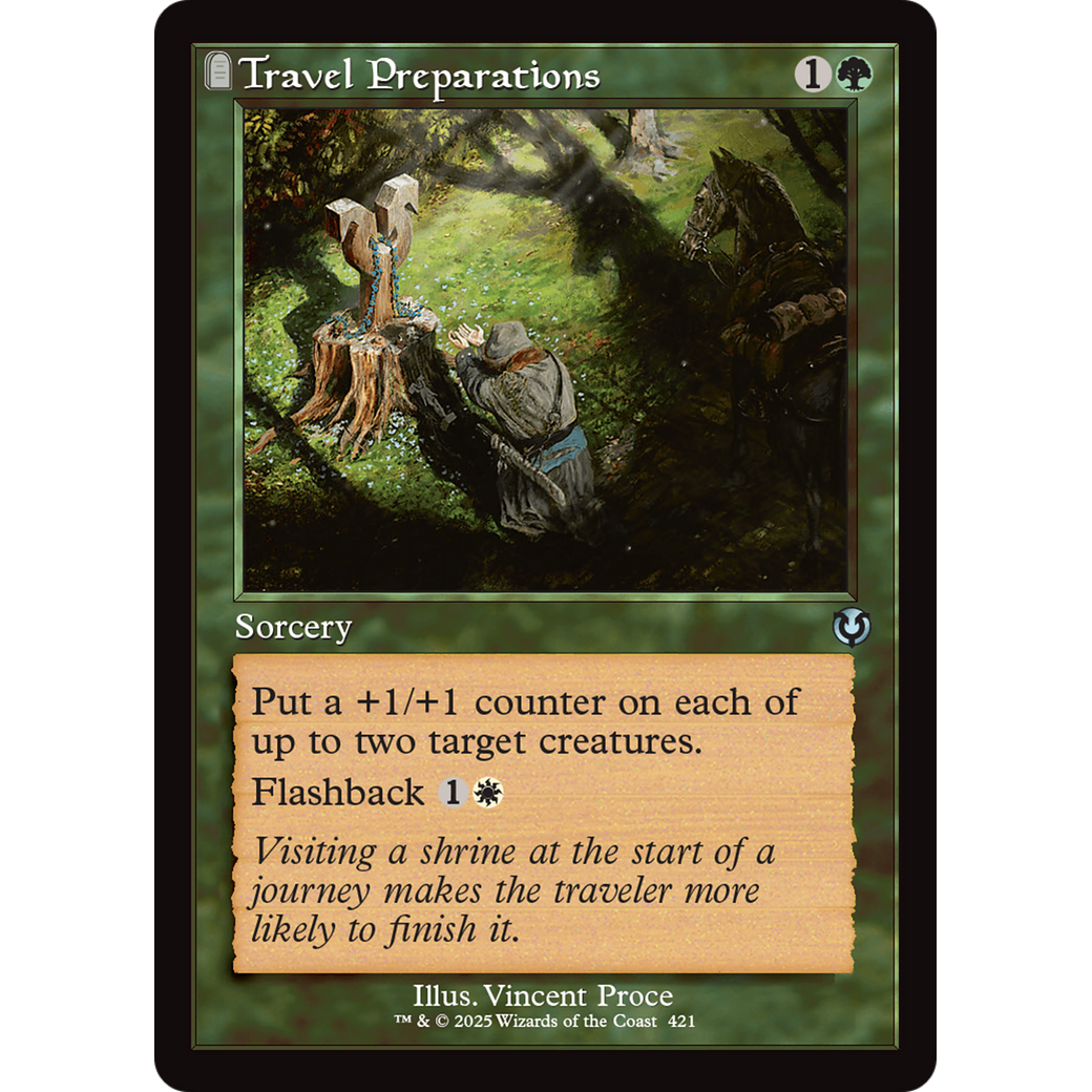 Travel Preparations (INR-421) - Innistrad Remastered: (tombstone)