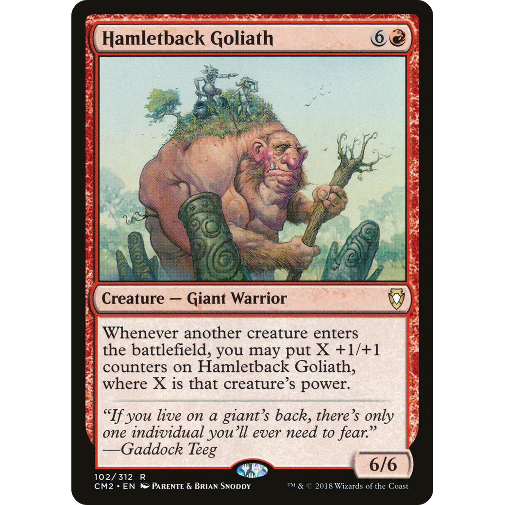 Hamletback Goliath (CM2-102) - Commander Anthology Volume II