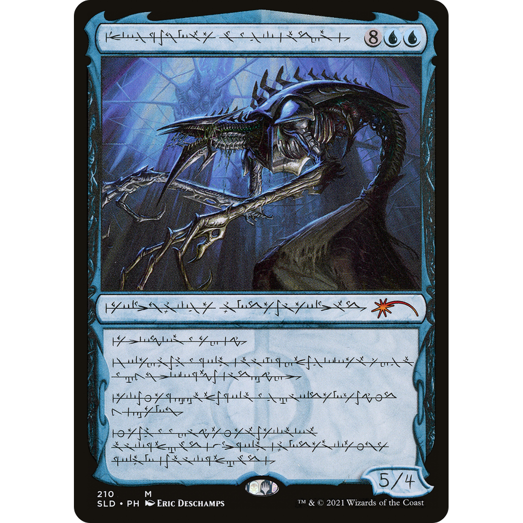 Jin-Gitaxias, Core Augur (Phyrexian) (SLD-210) - Secret Lair Drop
