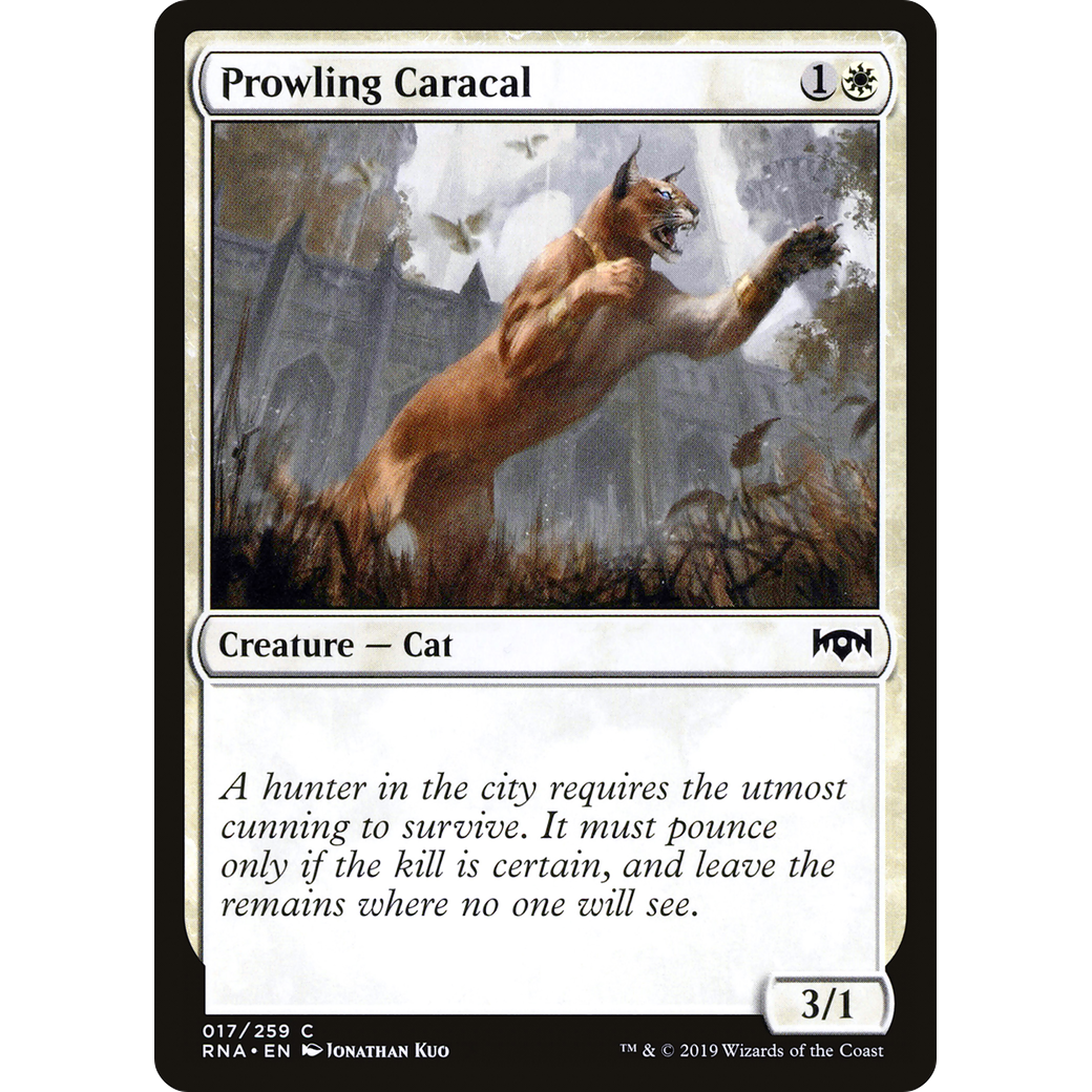 Prowling Caracal (RNA-017) - Ravnica Allegiance