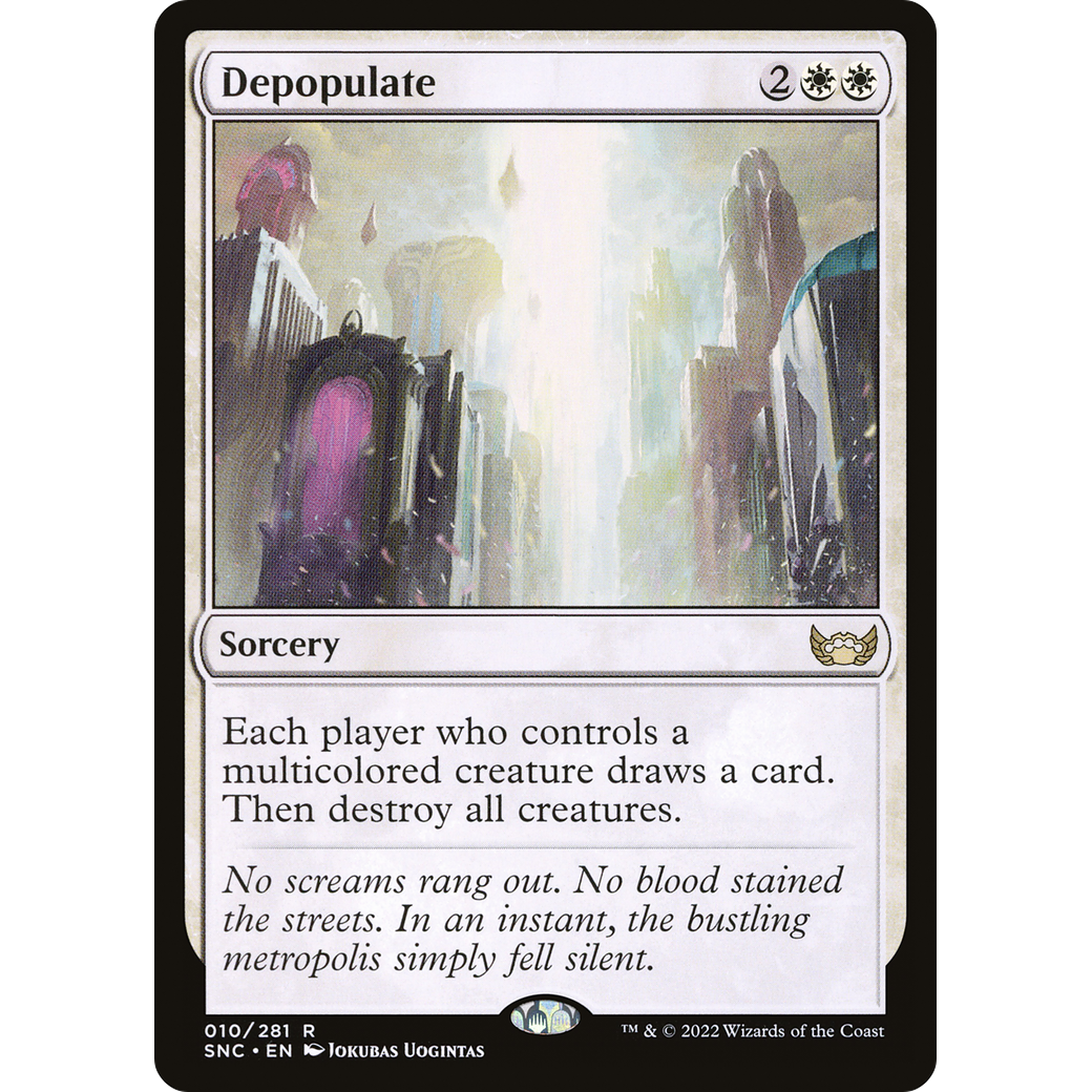 Depopulate (SNC-010) - Streets of New Capenna Foil