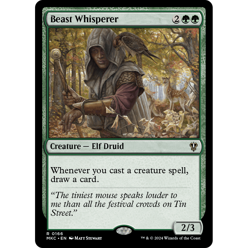 Beast Whisperer (MKC-166) - Murders at Karlov Manor Commander