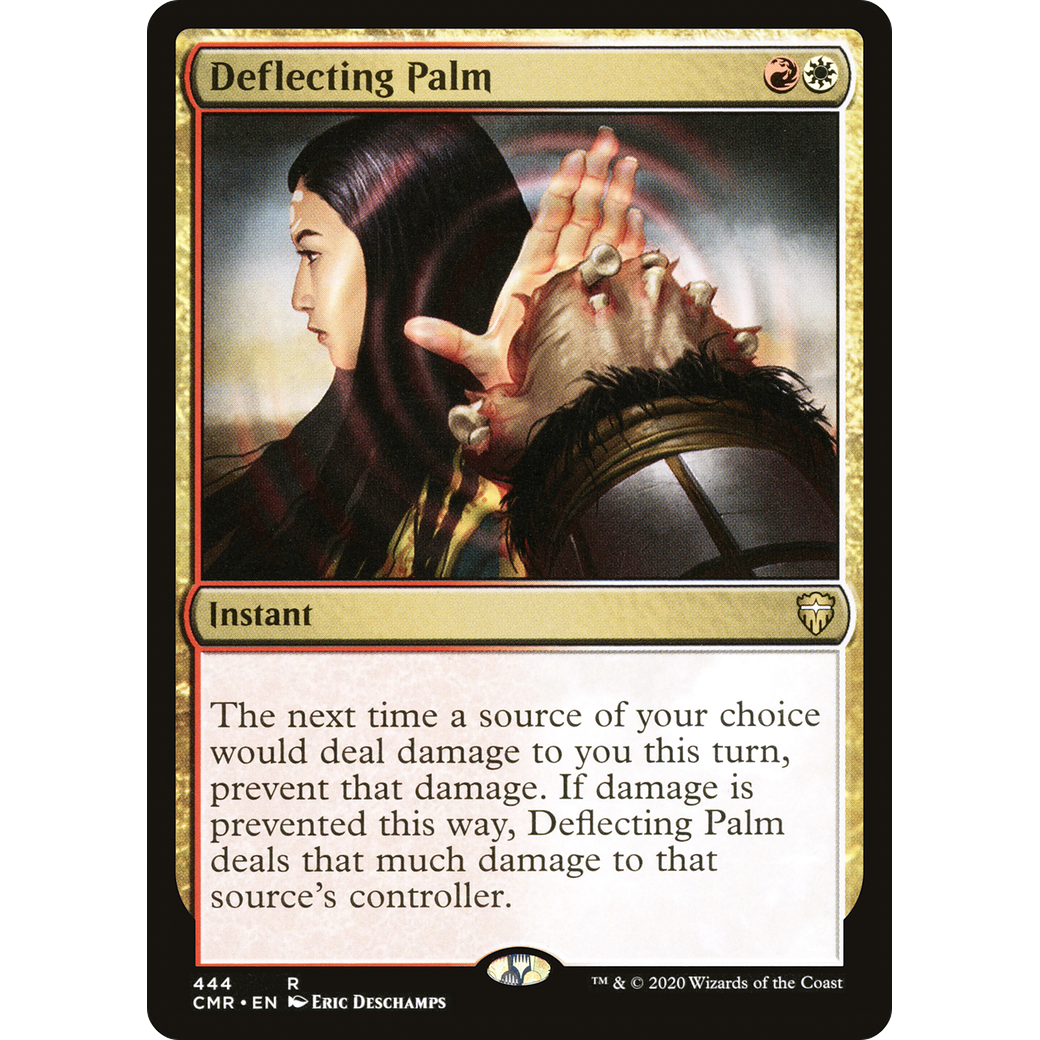 Deflecting Palm (CMR-444) - Commander Legends