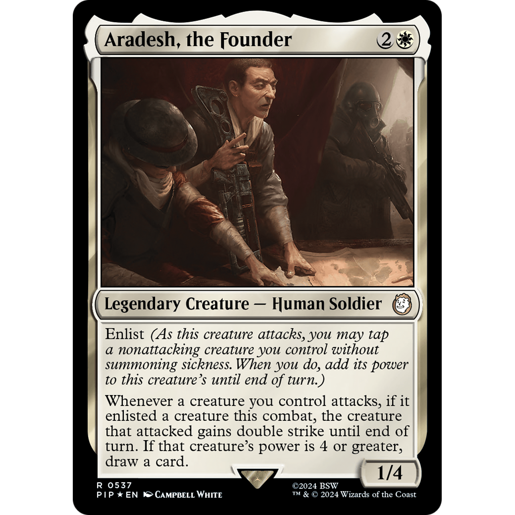 Aradesh, the Founder (PIP-537) - Fallout Foil