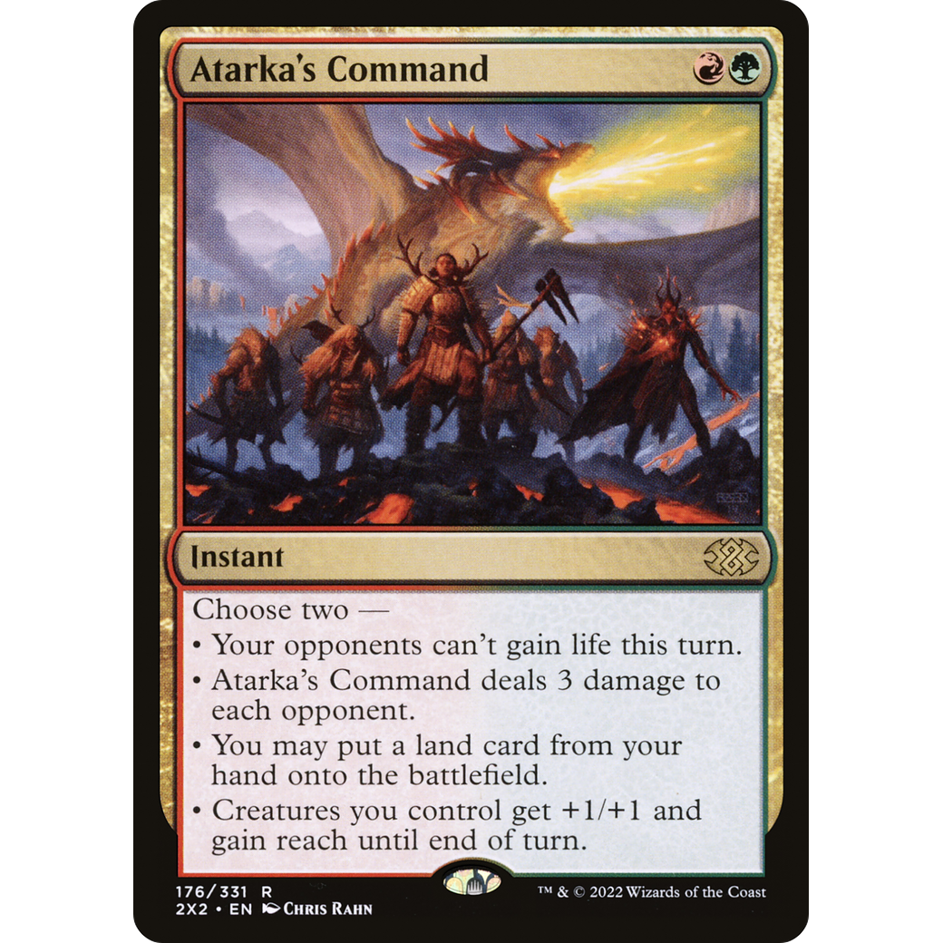 Atarka's Command (2X2-176) - Double Masters 2022