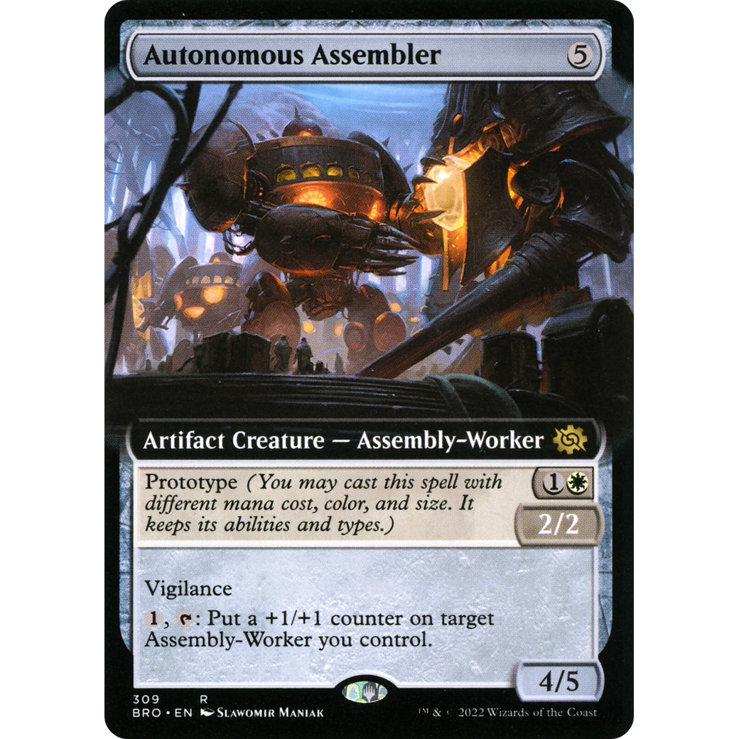 Autonomous Assembler (Extended Art) (BRO-309) - The Brothers' War: (Extended Art)