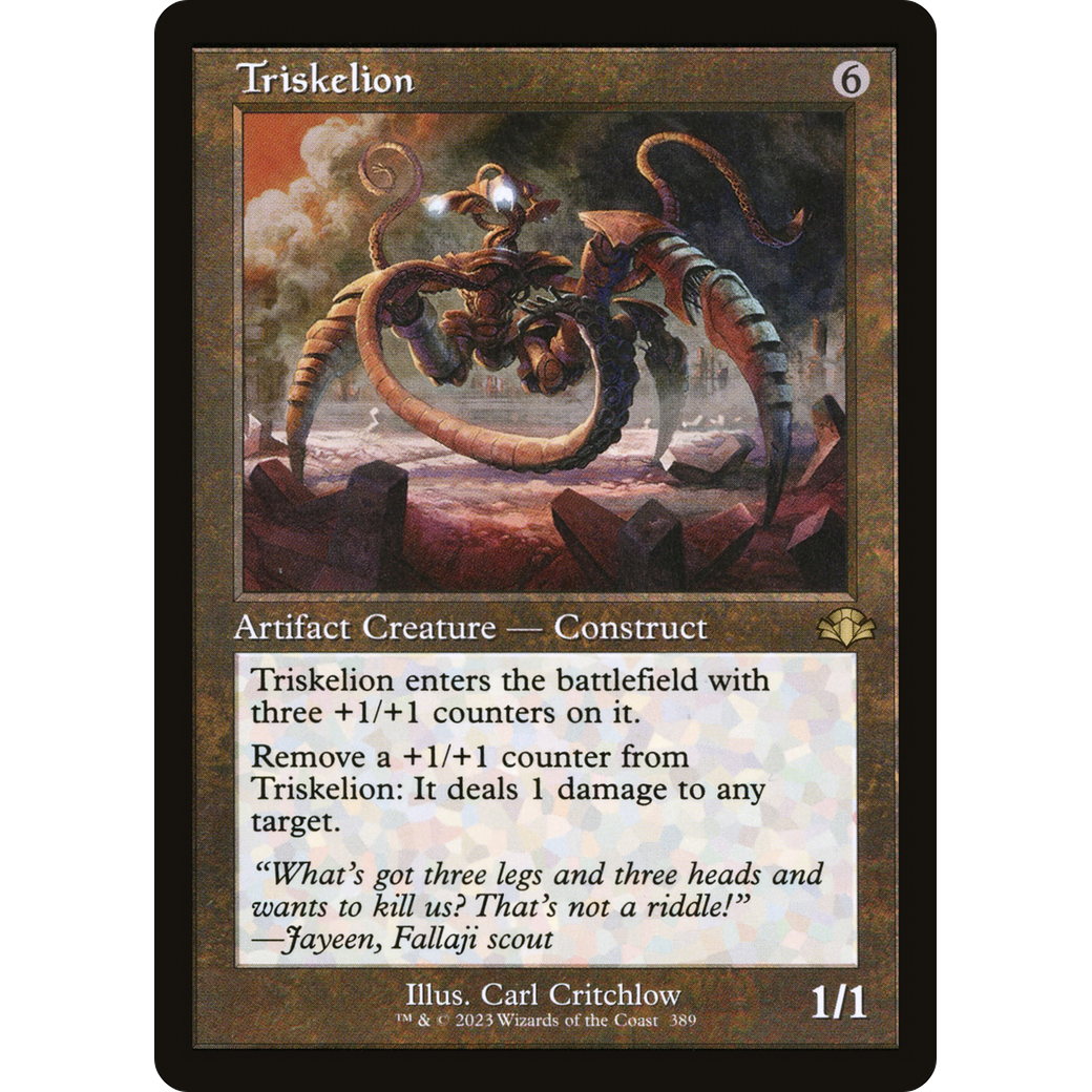 Triskelion (Retro Frame) (DMR-389) - Dominaria Remastered Foil