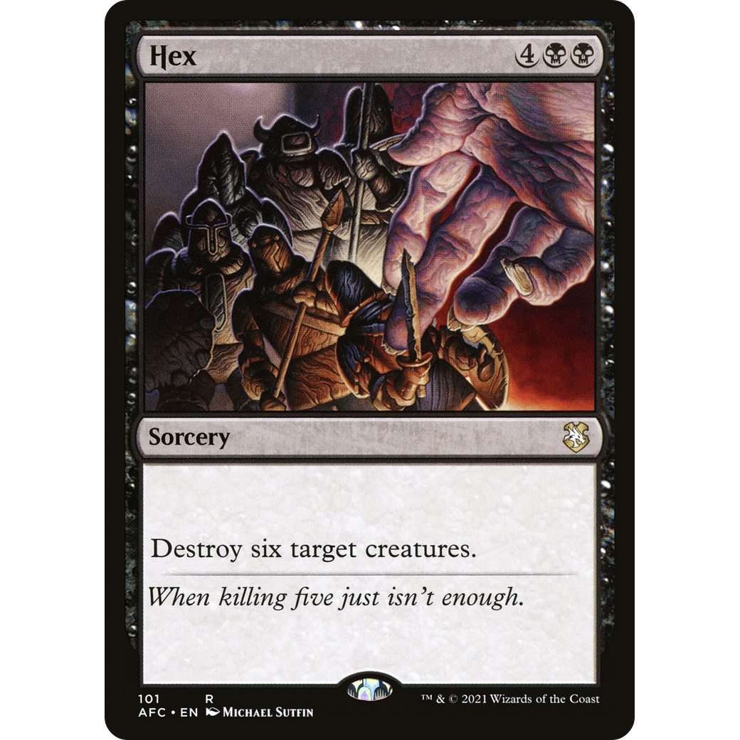 Hex (AFC-101) - Forgotten Realms Commander