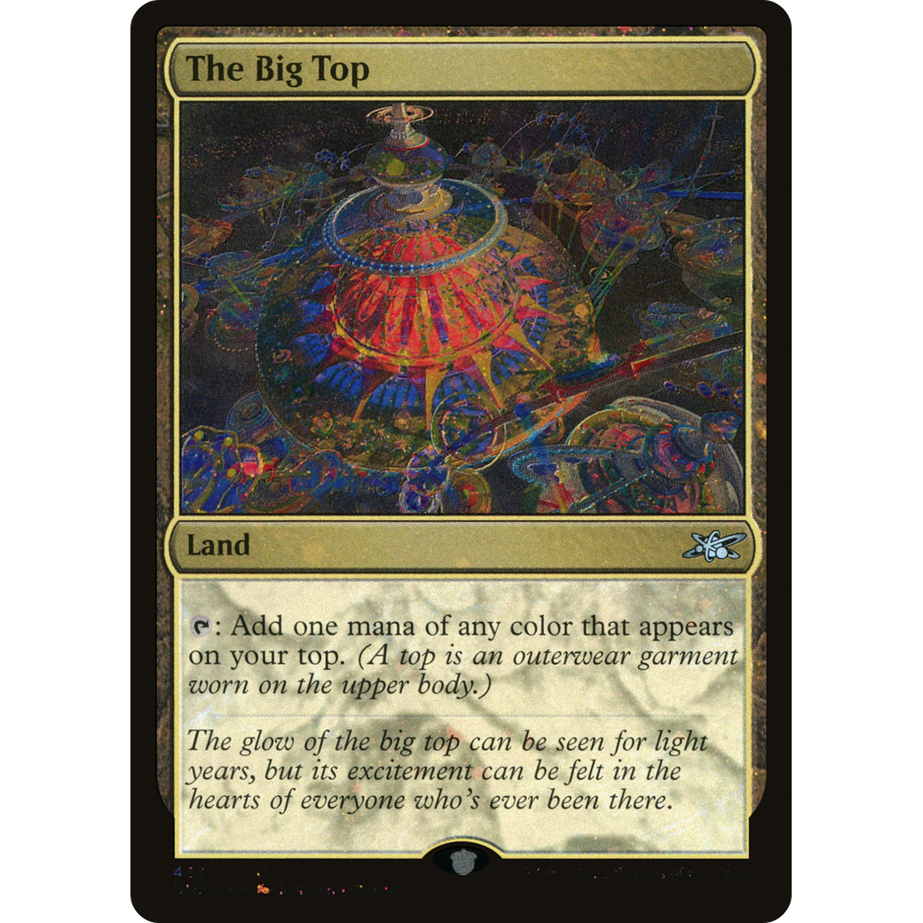 The Big Top (Galaxy Foil) (UNF-483) - Unfinity Foil