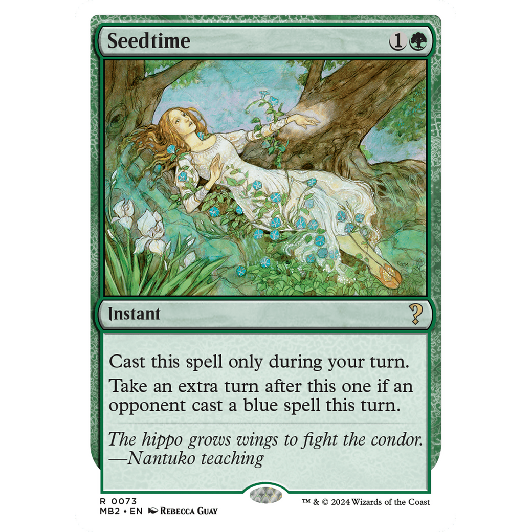 Seedtime (White Border) (MB2-073) - Mystery Booster 2