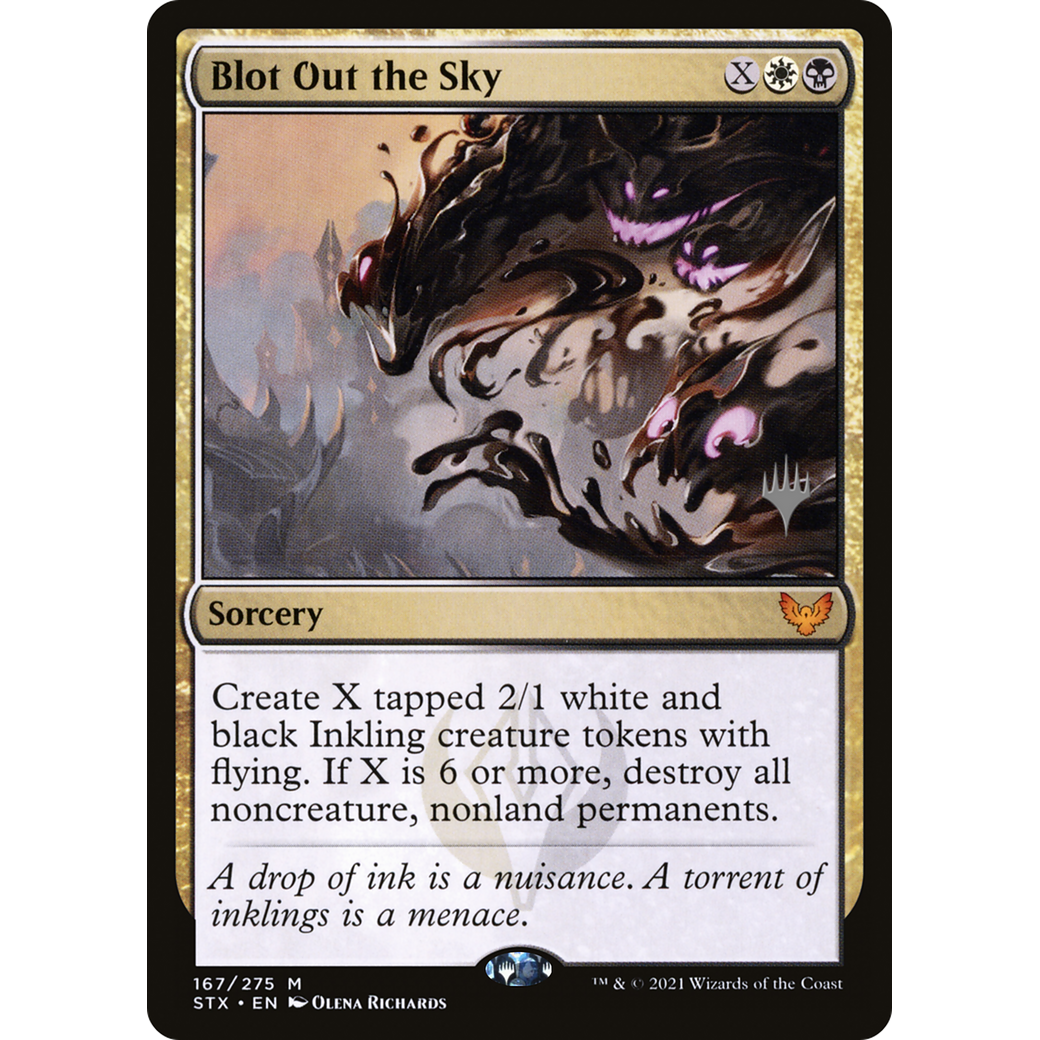 Blot Out the Sky (PPSTX-167) - Strixhaven: School of Mages Promos