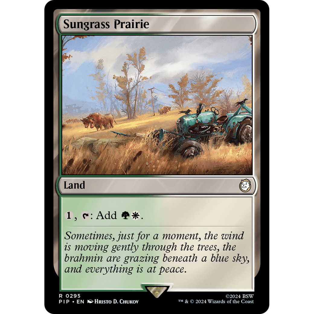 Sungrass Prairie (PIP-295) - Fallout Foil