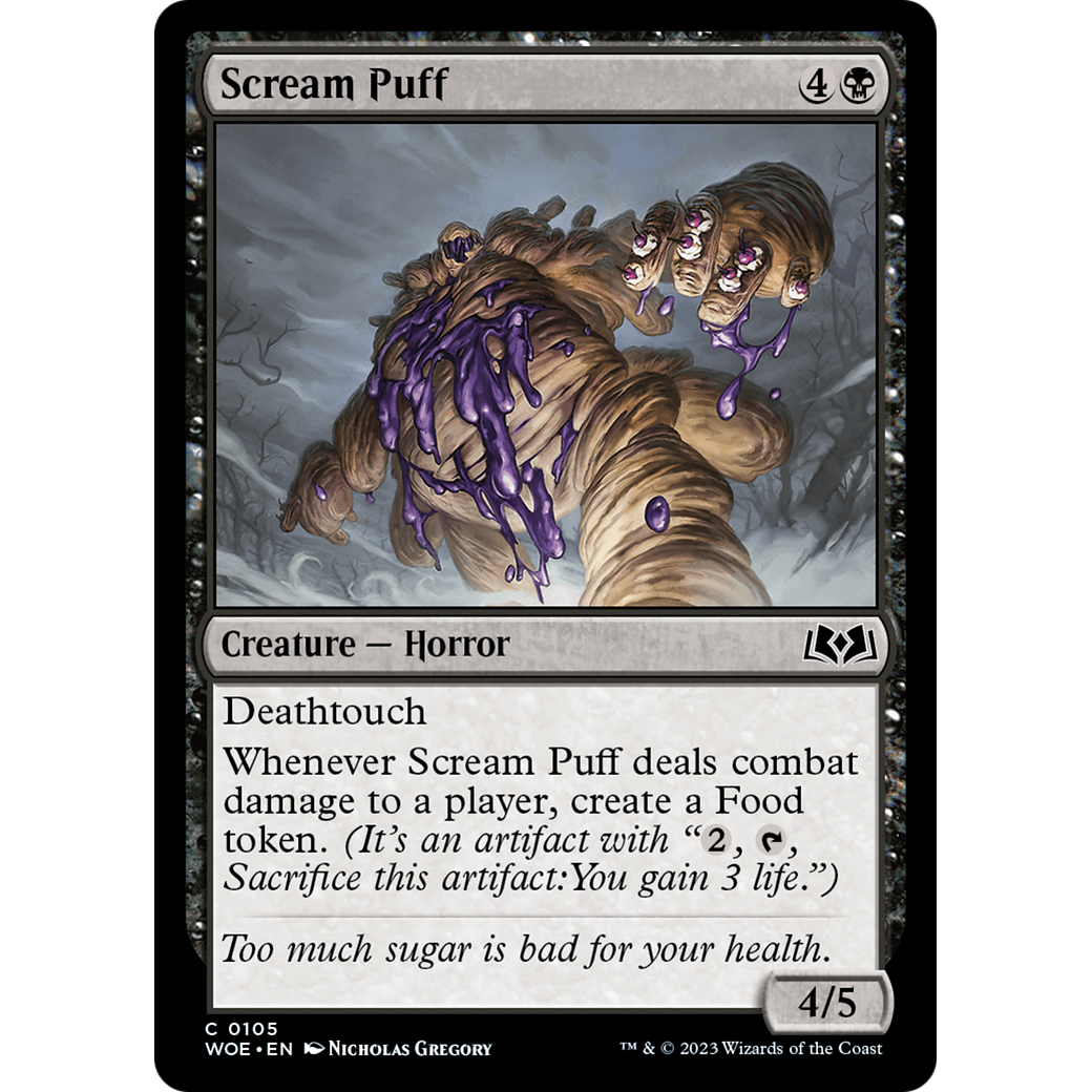 Scream Puff (WOE-105) - Wilds of Eldraine