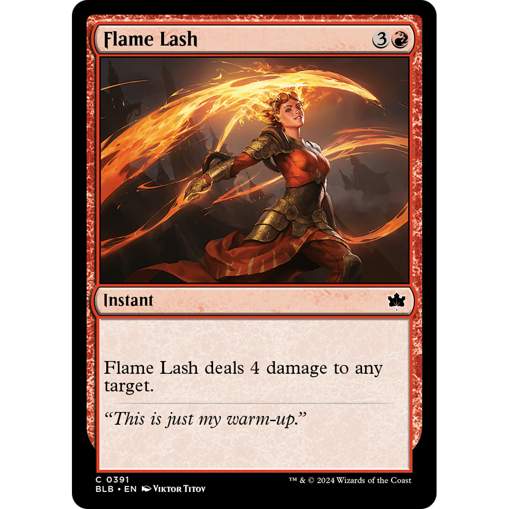 Flame Lash (BLB-391) - Bloomburrow