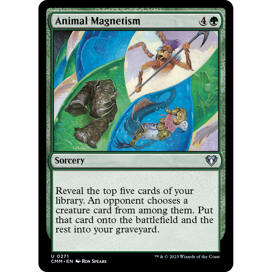 Animal Magnetism (CMM-271) - Commander Masters Foil