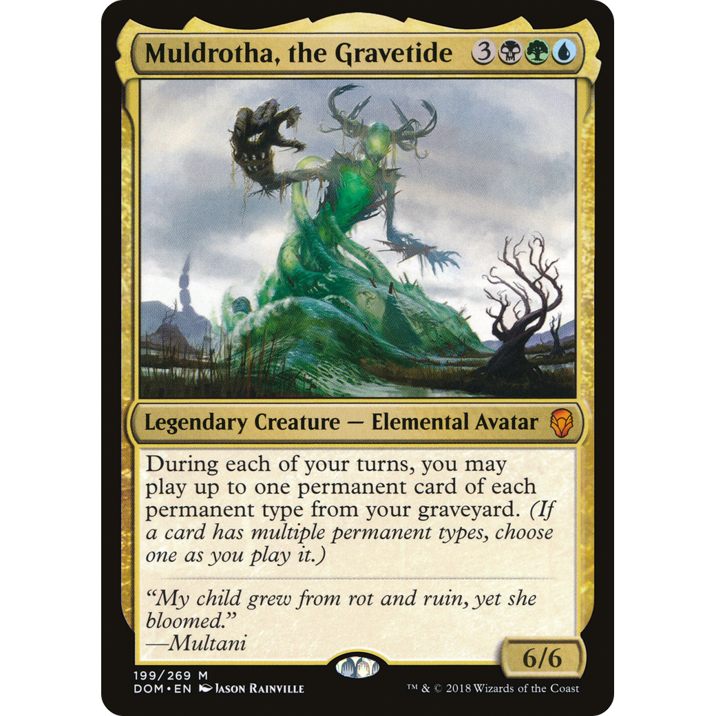 Muldrotha, the Gravetide (DOM-199) - Dominaria