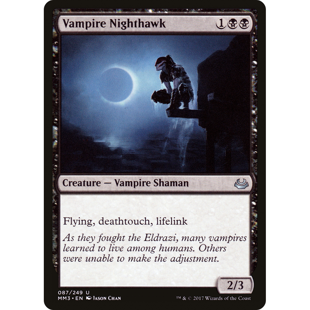 Vampire Nighthawk (MM3-087) - Modern Masters 2017