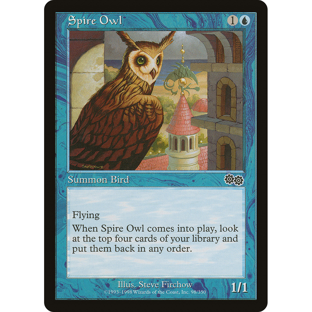 Spire Owl (USG-098) - Urza's Saga