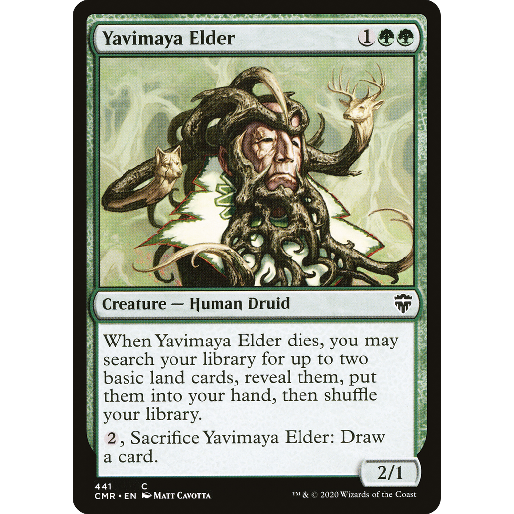 Yavimaya Elder (CMR-441) - Commander Legends