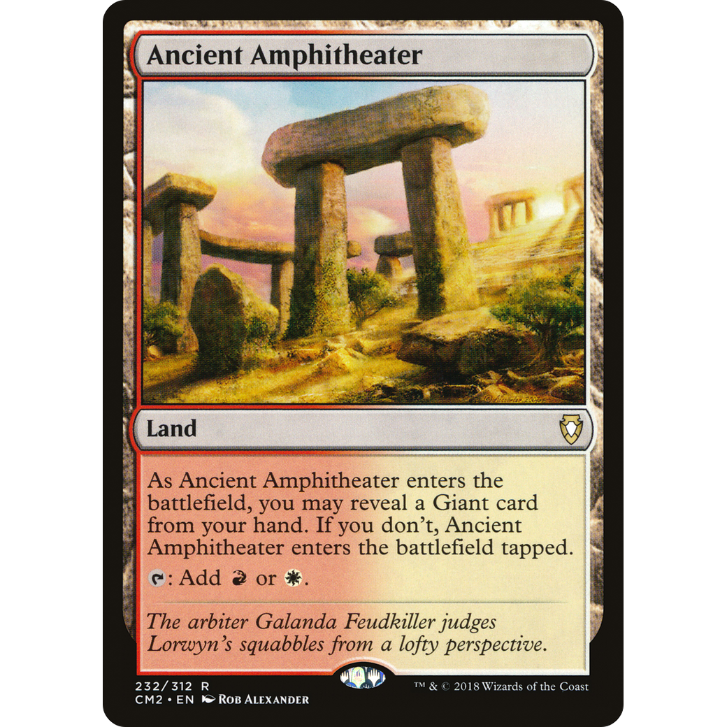 Ancient Amphitheater (CM2-232) - Commander Anthology Volume II