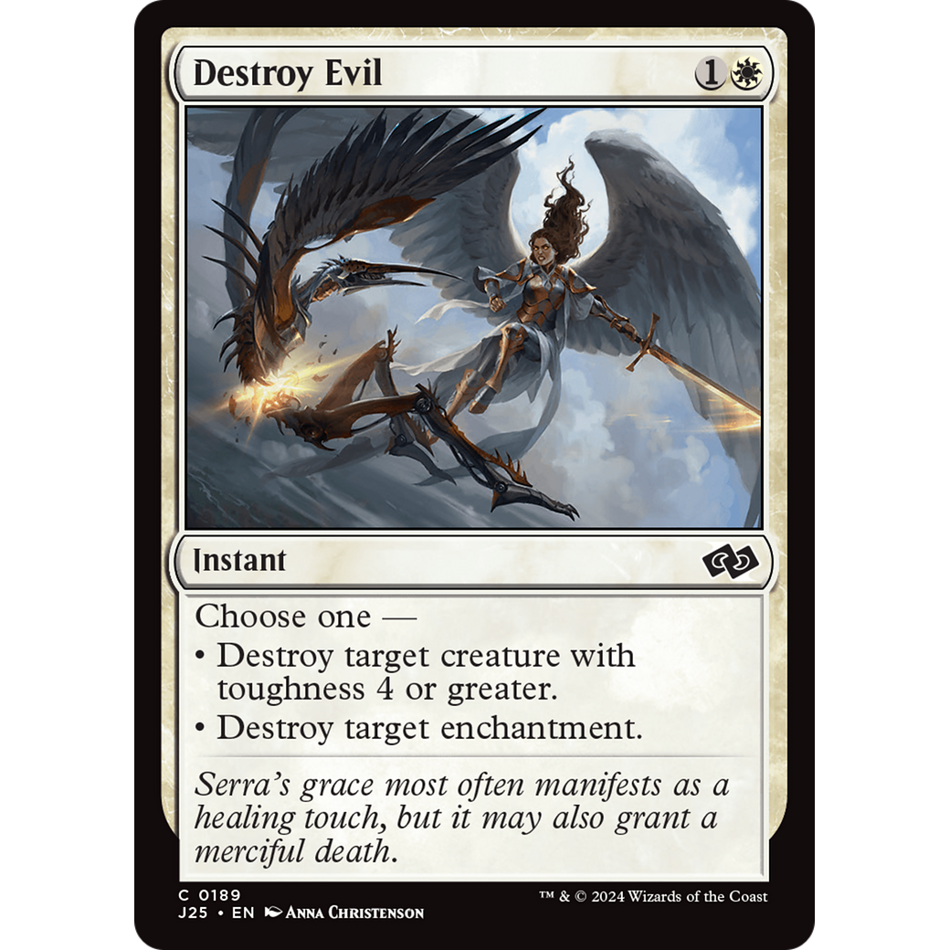 Destroy Evil (J25-189) - Foundations Jumpstart