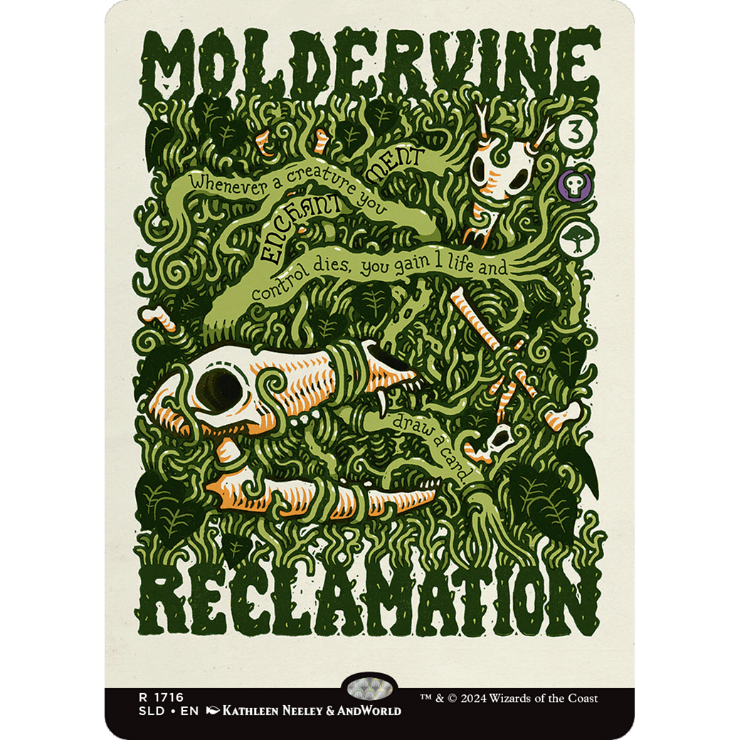 Moldervine Reclamation (SLD-1716) - Secret Lair Drop (Borderless)