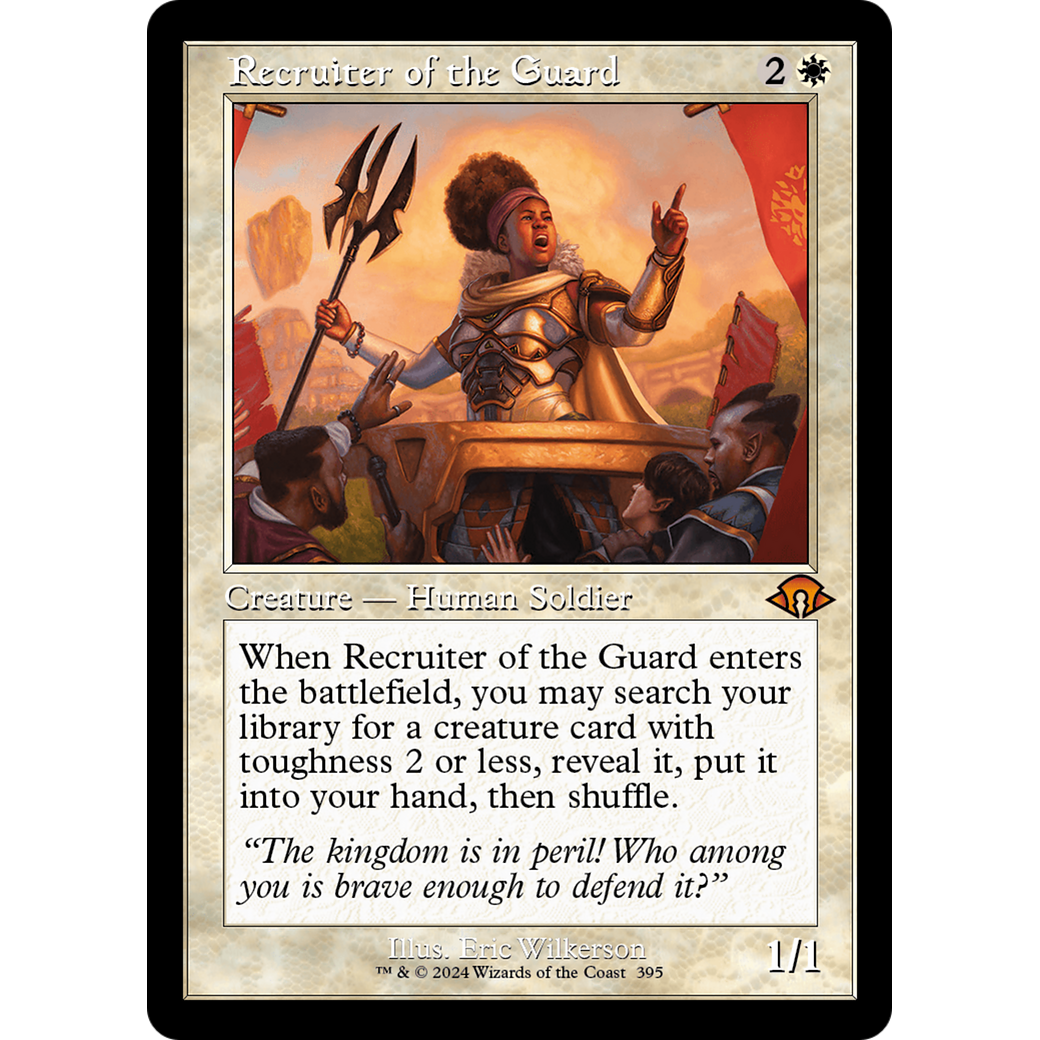 Recruiter of the Guard (MH3-395) - Modern Horizons 3 Foil