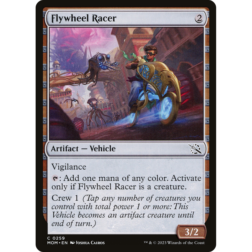 Flywheel Racer (MOM-259) - March of the Machine Foil