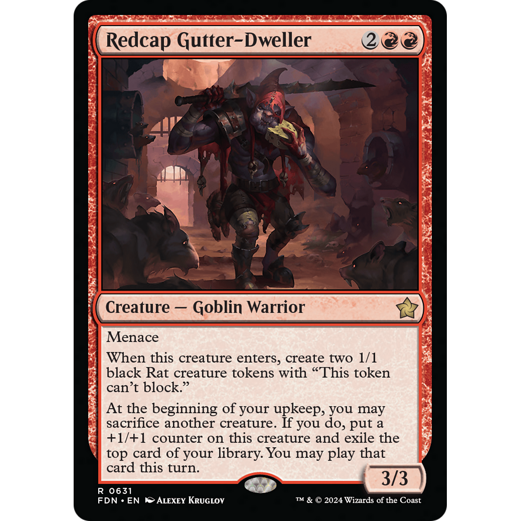 Redcap Gutter-Dweller (FDN-631) - Foundations