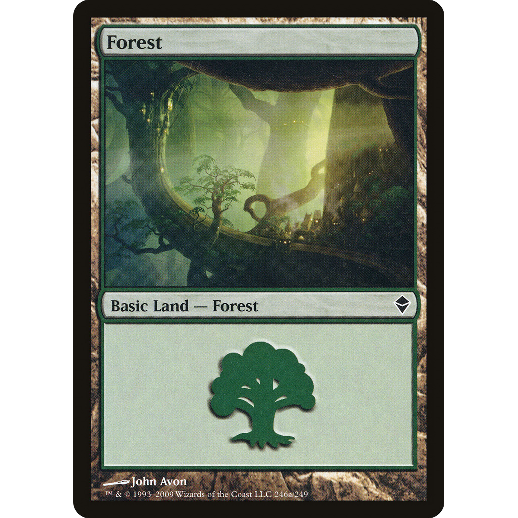 Forest (246a) (ZEN-246A) - Zendikar