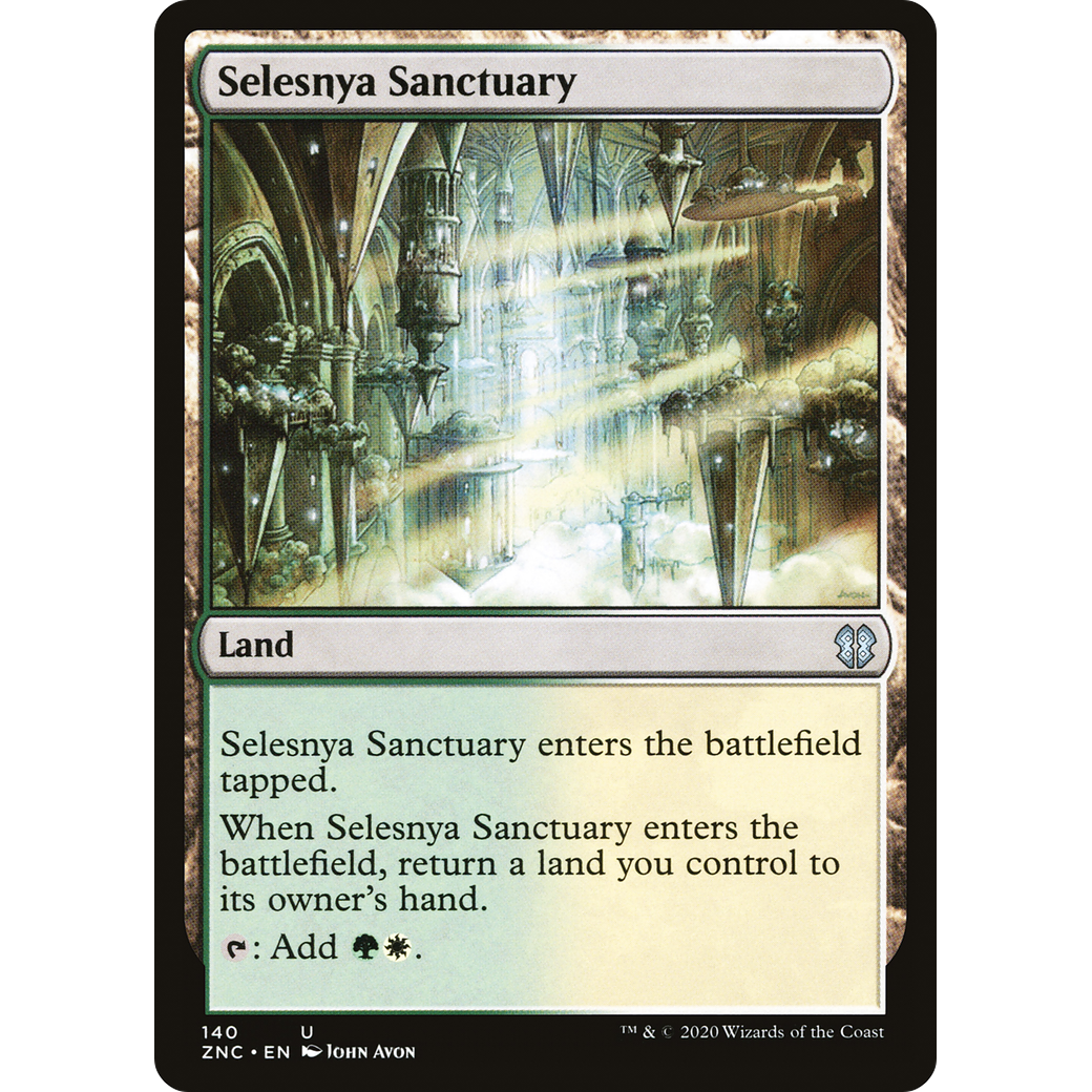 Selesnya Sanctuary (ZNC-140) - Zendikar Rising Commander