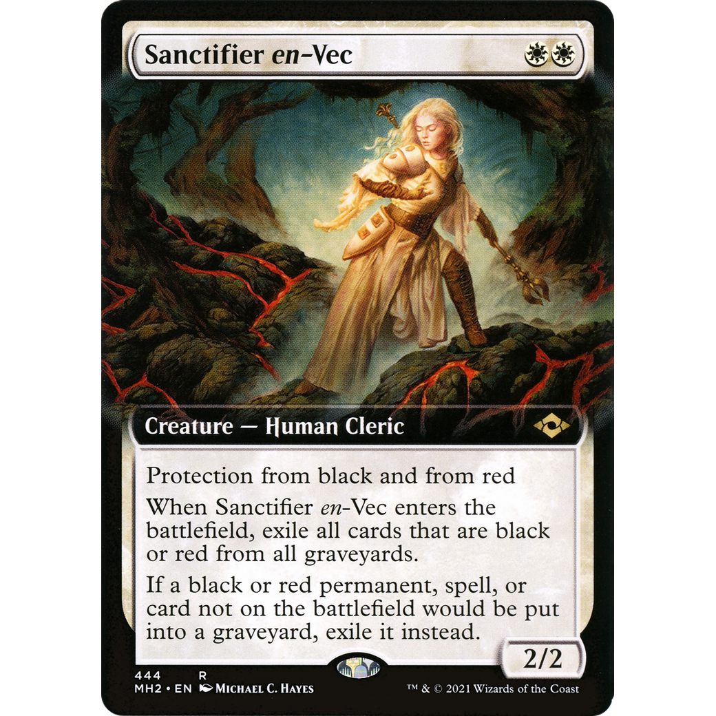 Sanctifier en-Vec (Extended Art) (MH2-444) - Modern Horizons 2: (Extended Art)