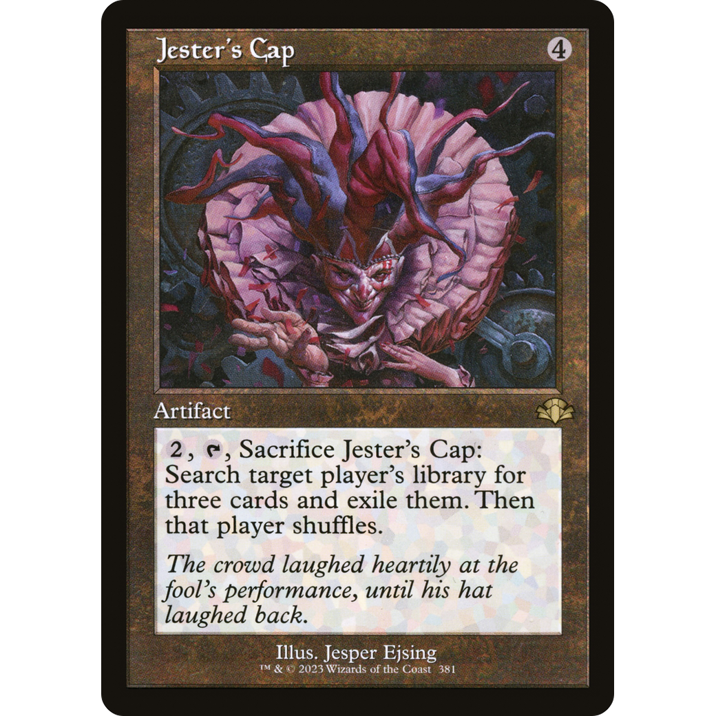 Jester's Cap (Retro Frame) (DMR-381) - Dominaria Remastered Foil