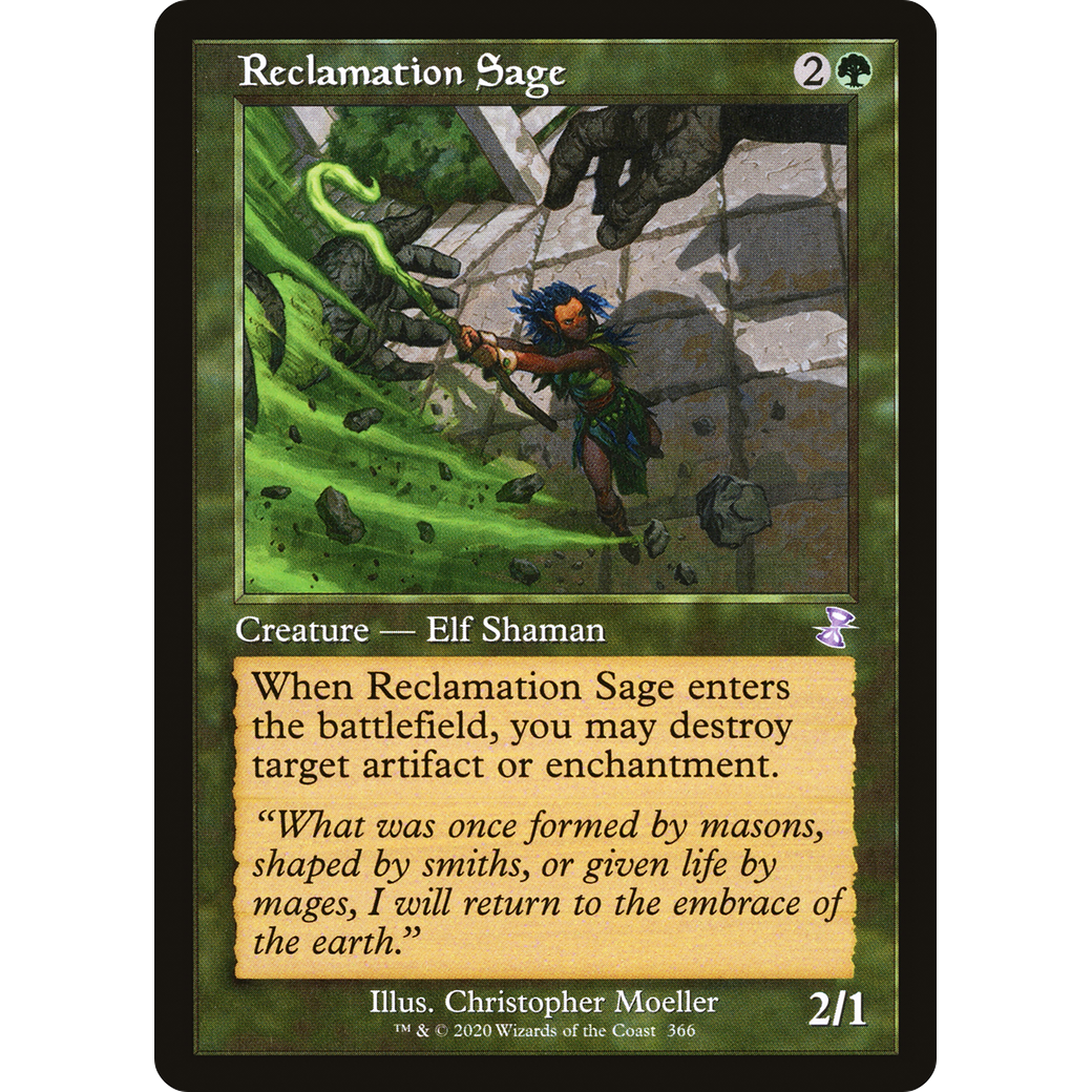 Reclamation Sage (TSR-366) - Time Spiral Remastered Foil