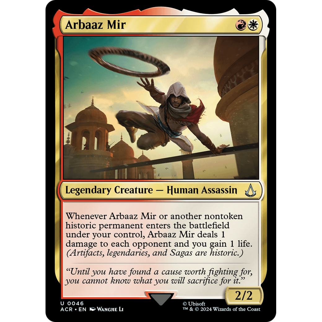 Arbaaz Mir (ACR-046) - Assassin's Creed Foil