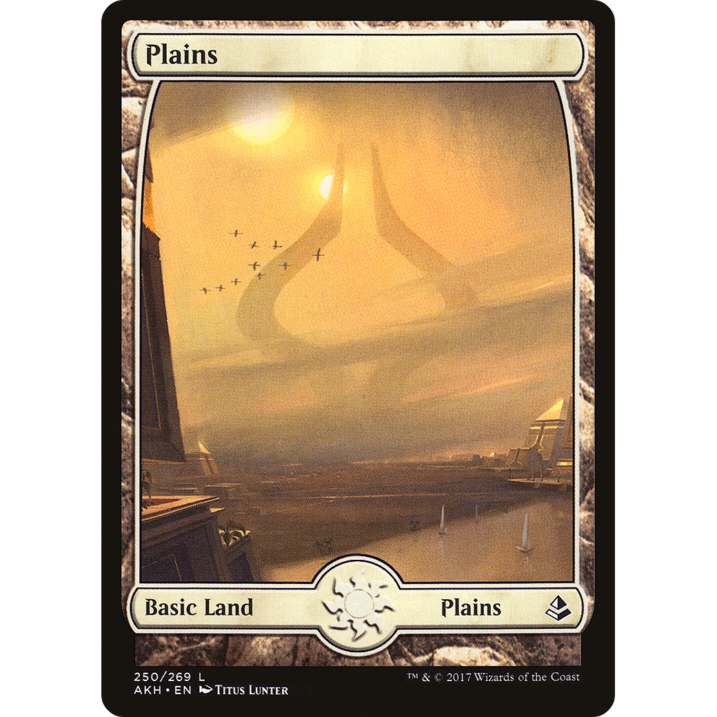 Plains (250) - Full Art (AKH-250) - Amonkhet