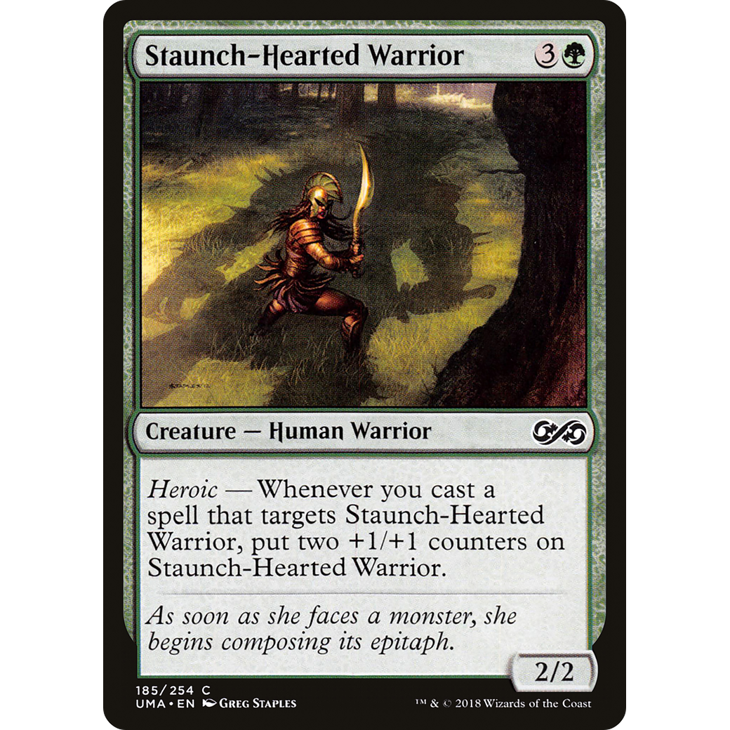 Staunch-Hearted Warrior (UMA-185) - Ultimate Masters