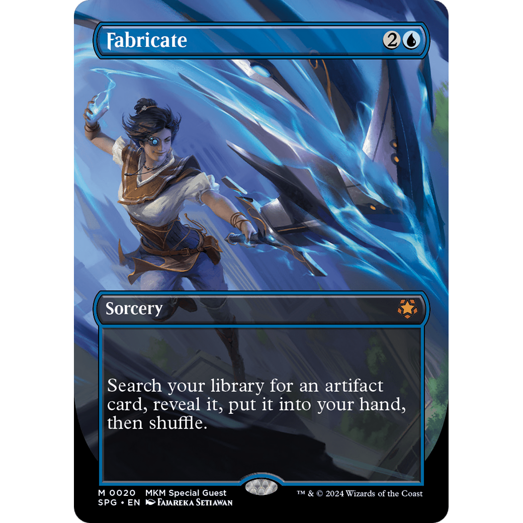 Fabricate (Borderless) (SPG-020) - Special Guests (Borderless) Foil