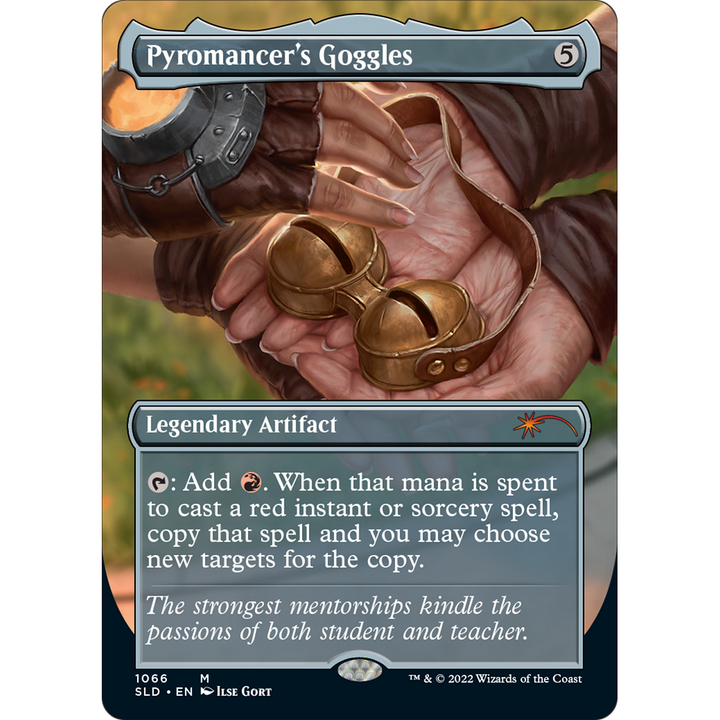 Pyromancer's Goggles (SLD-1066) - Secret Lair Drop (Borderless)