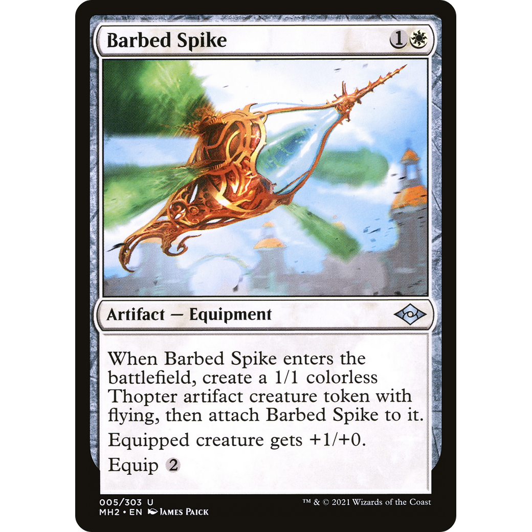 Barbed Spike (MH2-005) - Modern Horizons 2 Foil