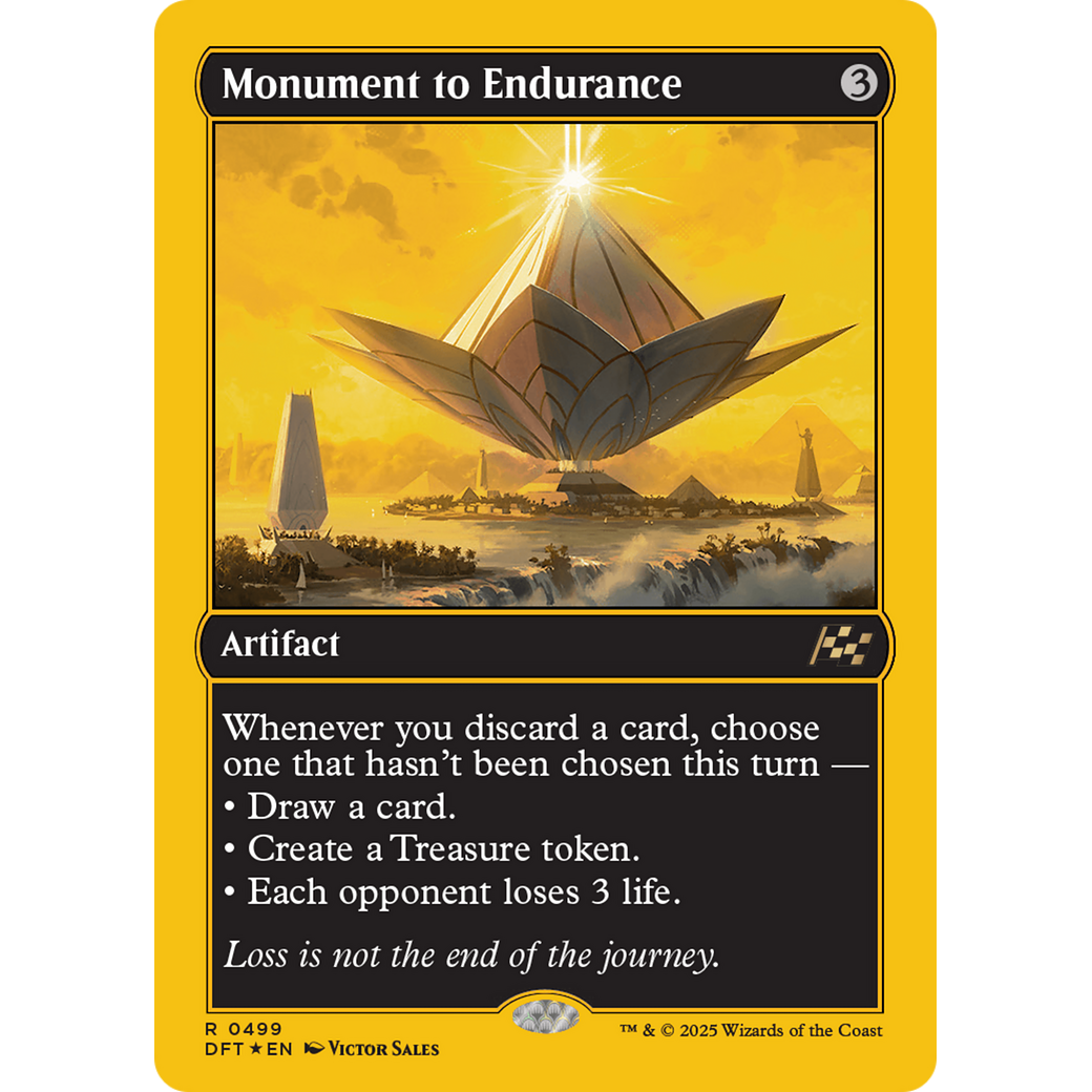 Monument to Endurance (DFT-499) - Aetherdrift Foil