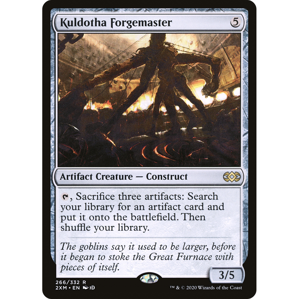 Kuldotha Forgemaster (2XM-266) - Double Masters Foil