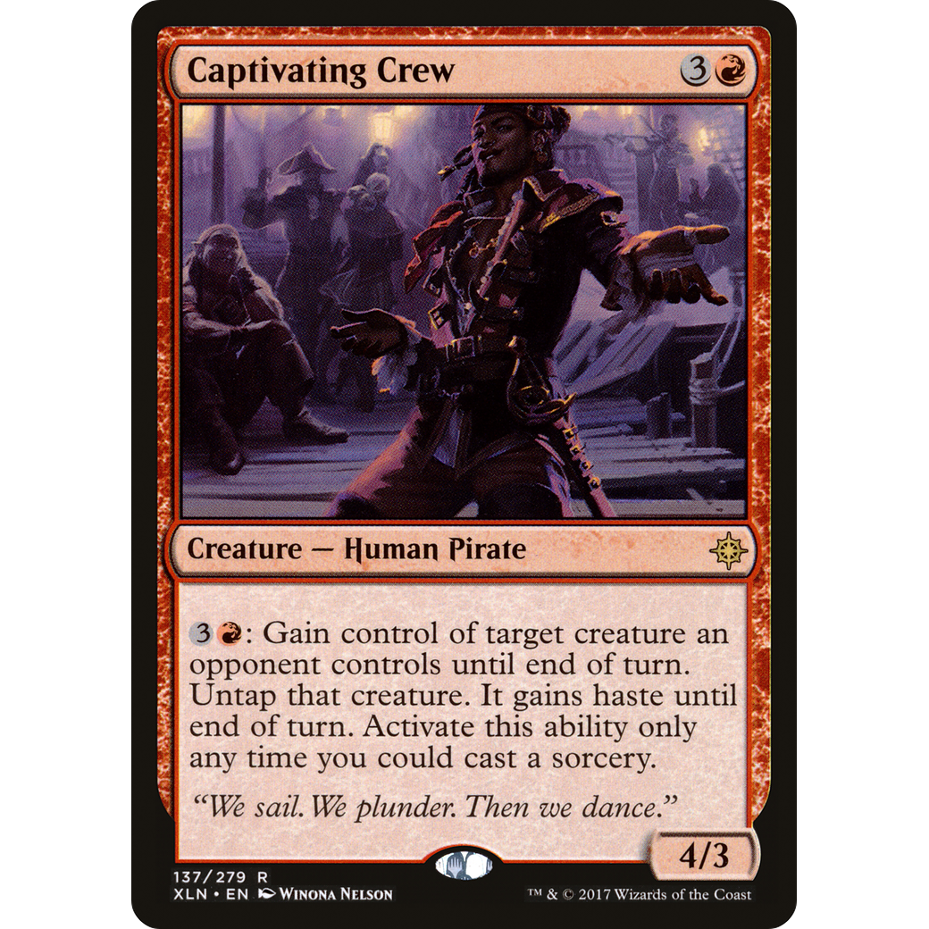 Captivating Crew (XLN-137) - Ixalan Foil