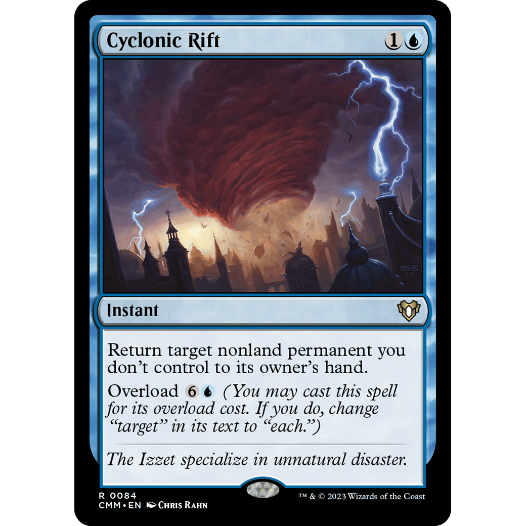 Cyclonic Rift (CMM-084) - Commander Masters Foil