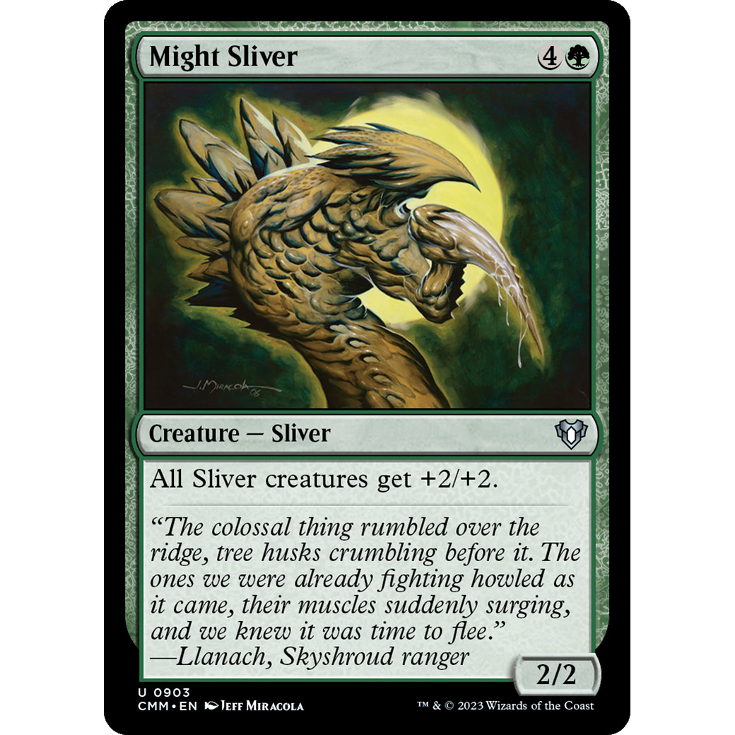 Might Sliver (CMM-903) - Commander Masters