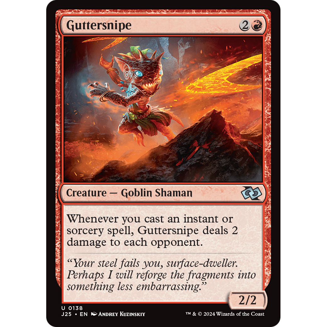 Guttersnipe (J25-138) - Foundations Jumpstart