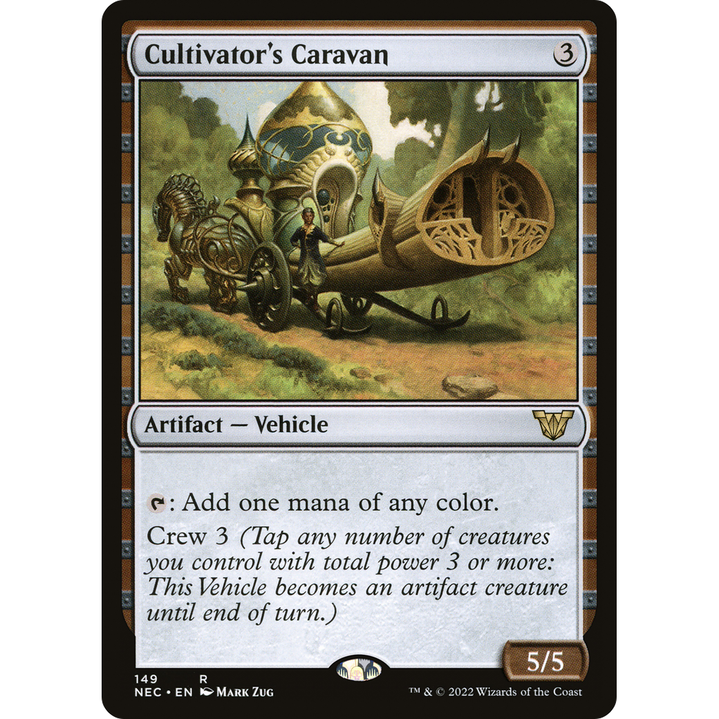 Cultivator's Caravan (NEC-149) - Neon Dynasty Commander