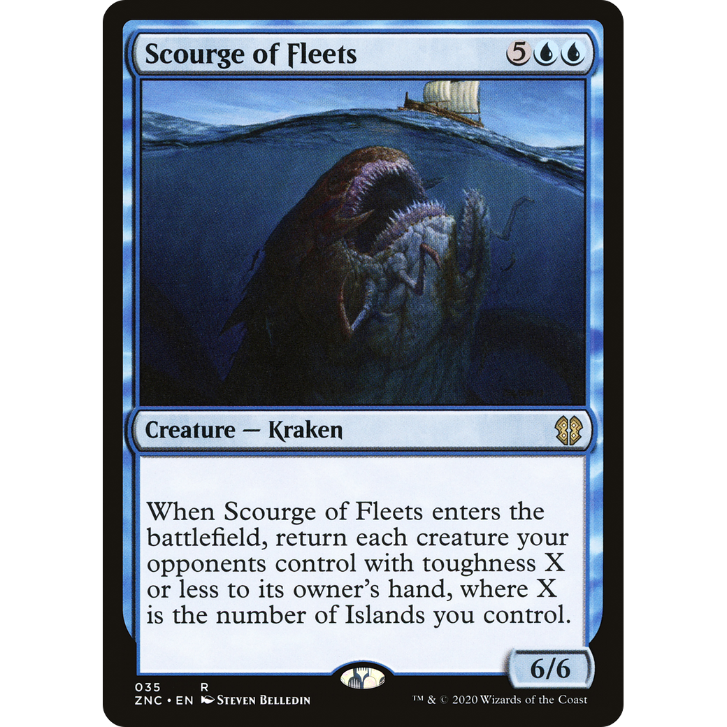 Scourge of Fleets (ZNC-035) - Zendikar Rising Commander