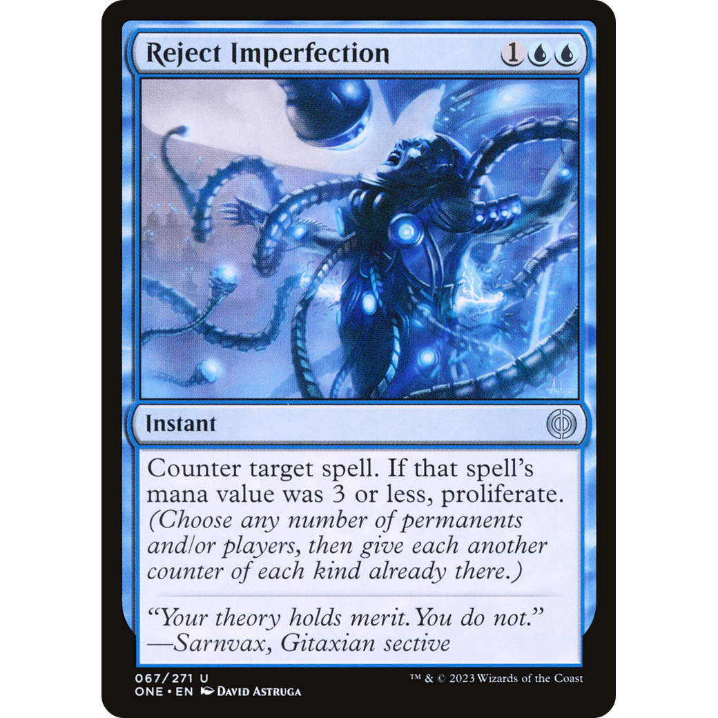 Reject Imperfection (ONE-067) - Phyrexia: All Will Be One