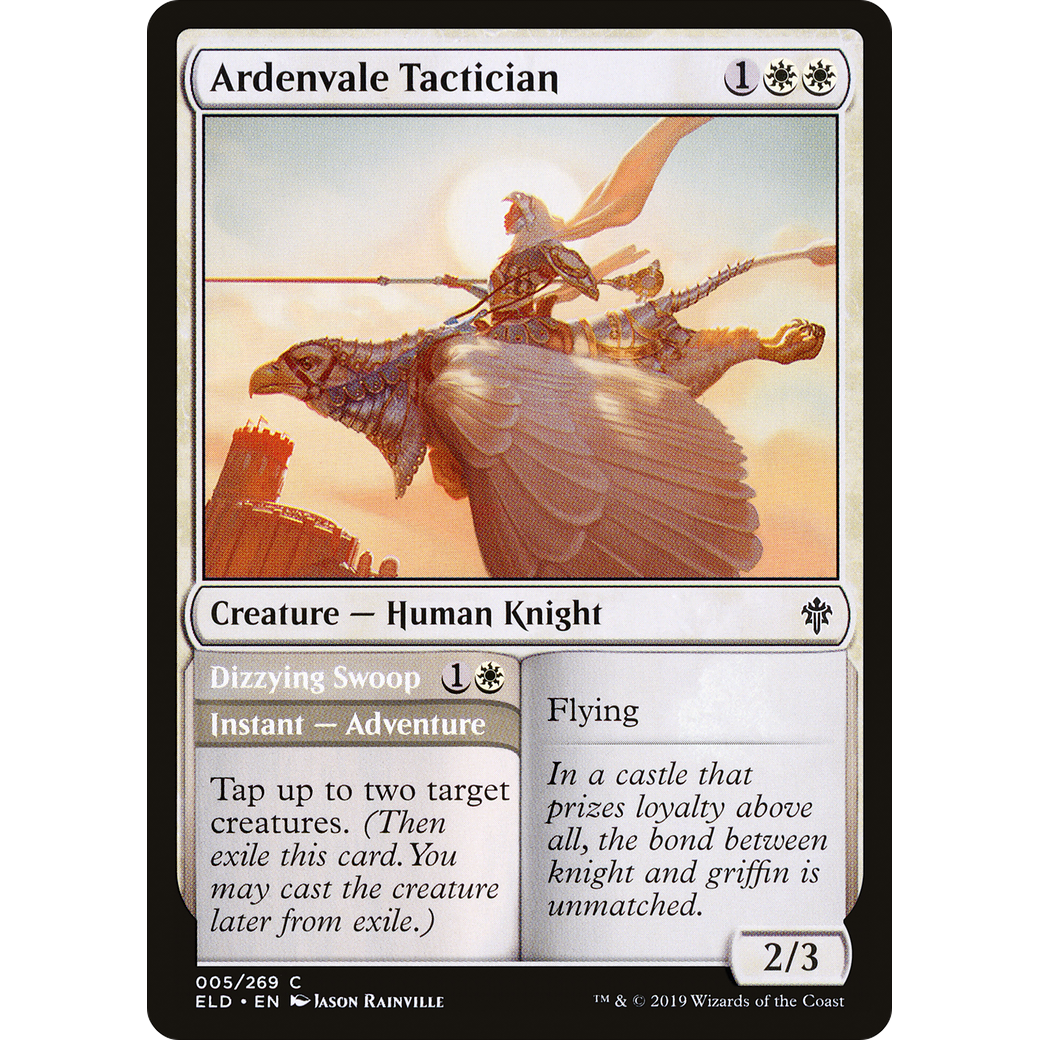 Ardenvale Tactician (ELD-005) - Throne of Eldraine